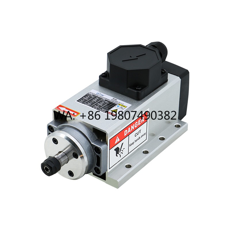 Er20 Collet Chuck Spindle Motor 220V - Motor Spindle CNC Pendingin Udara 1.5KW