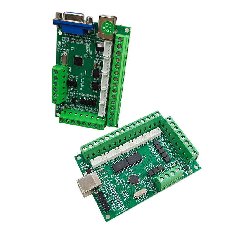 5 Axis Cnc Breakout Board Interface Mach3 - 2 Buah Papan Driver Motor USB