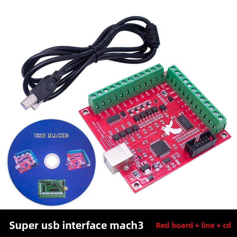 Mach3 Usb Cnc Controller 4 Axis 100Khz - Papan Breakout CNC USB MACH3 100Khz