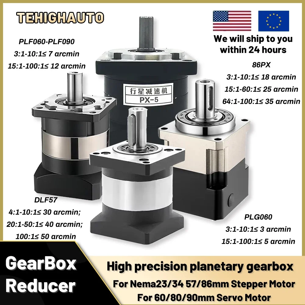 Reduktor Planetary Presisi Tin - Planetary Gearbox Reducer Nema 23 34 ulasan dan harga