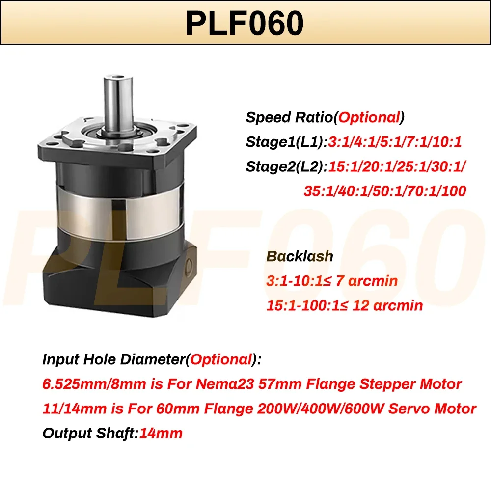 Reduktor Planetary Presisi Tin - Planetary Gearbox Reducer Nema 23 34 ulasan dan harga