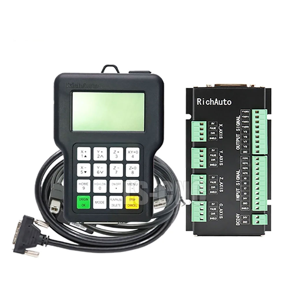 Richauto A11 mesin grafir Dsp  - Richauto A11 Dsp Controller 3 Axis ulasan dan harga