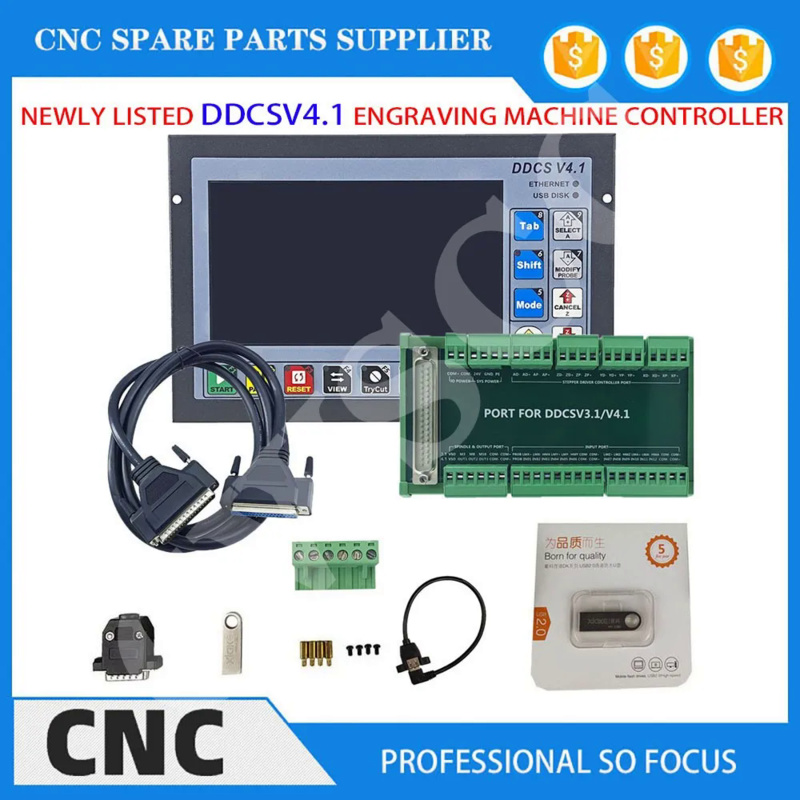 DDCSV3.1 terbaru upgrade DDCS  - Ddcs V4.1 4 Axis Cnc Offline Controller ulasan dan harga