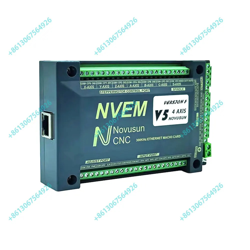 NVEM V5 Mach3 Antarmuka Ethern - 5 Axis Cnc Breakout Board Interface Mach3 ulasan dan harga