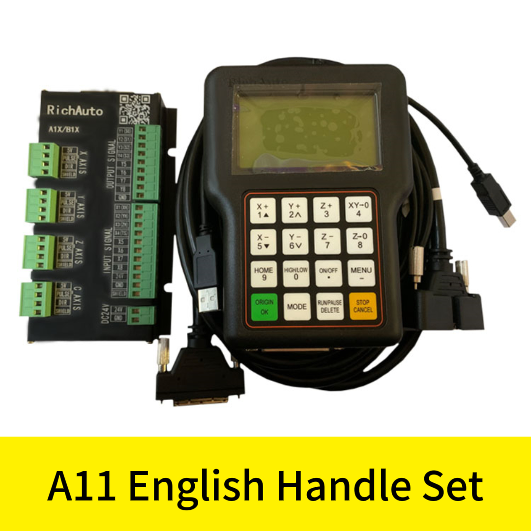 RichAuto 3 Axis DSP A11E Set B - Richauto A11 Dsp Controller 3 Axis ulasan dan harga