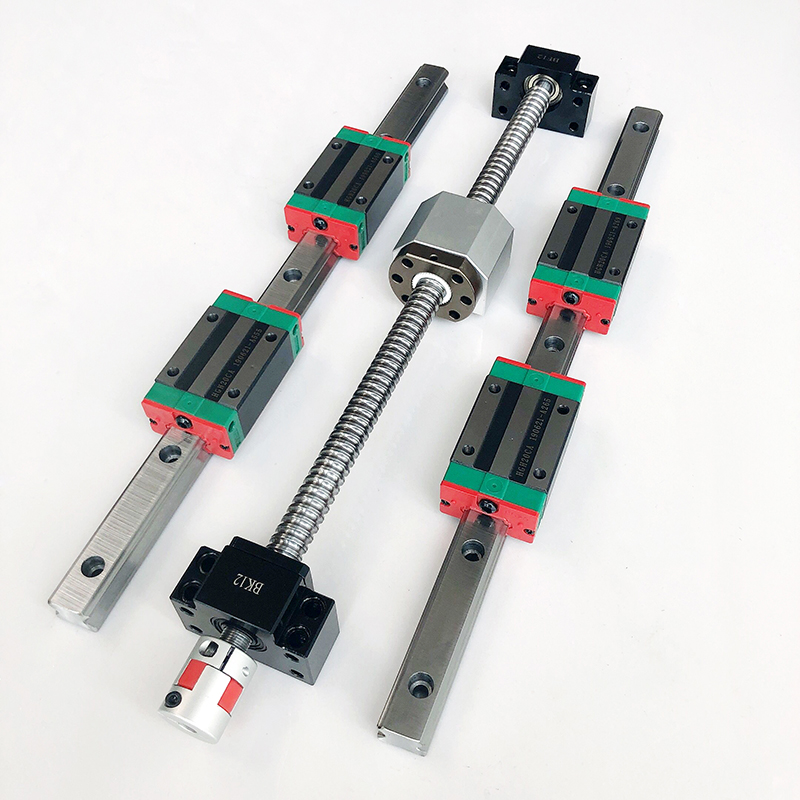 2 set Rel Panduan Linear HGR20 - Hgr20 Linear Guide Rail Ballscrew Set ulasan dan harga