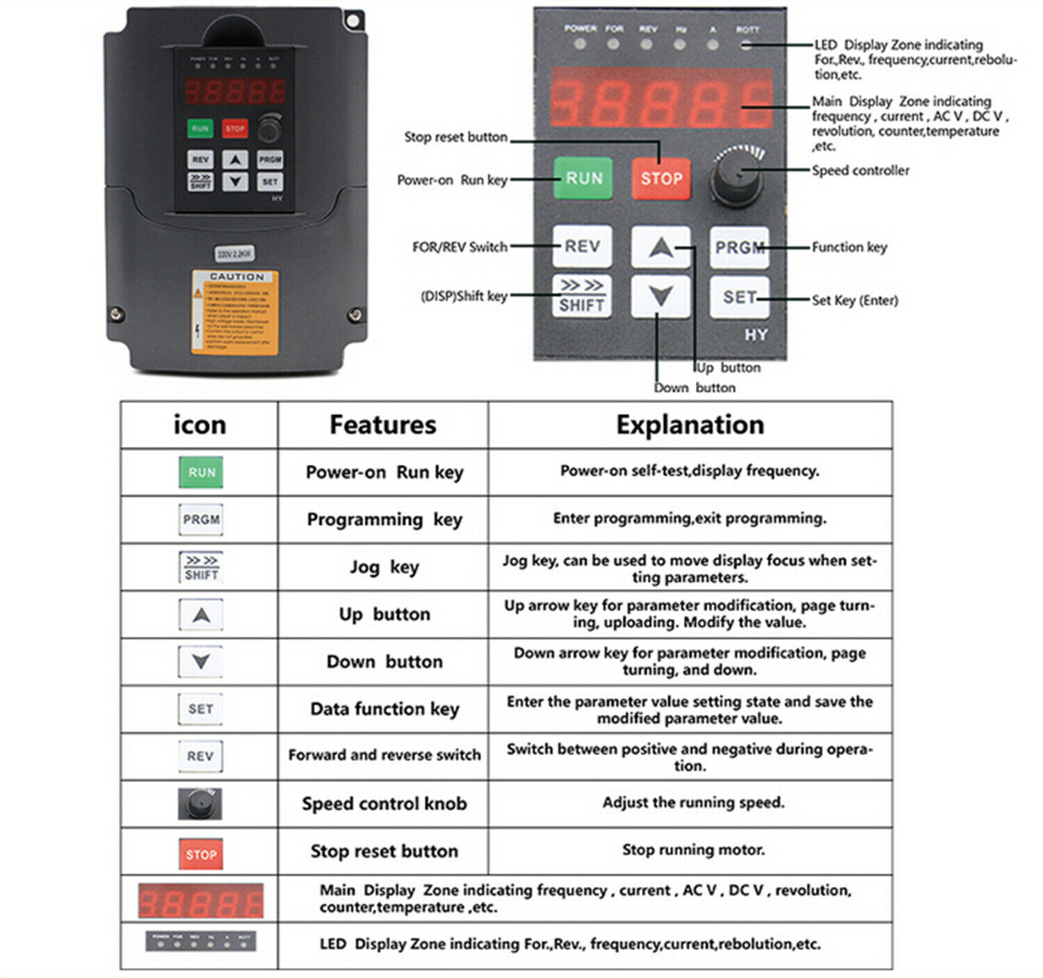 【EU/USA】2,2KW 220V 8A GDZ-80-2 - 2.2Kw Water Cooled Spindle Kit Vfd ulasan dan harga