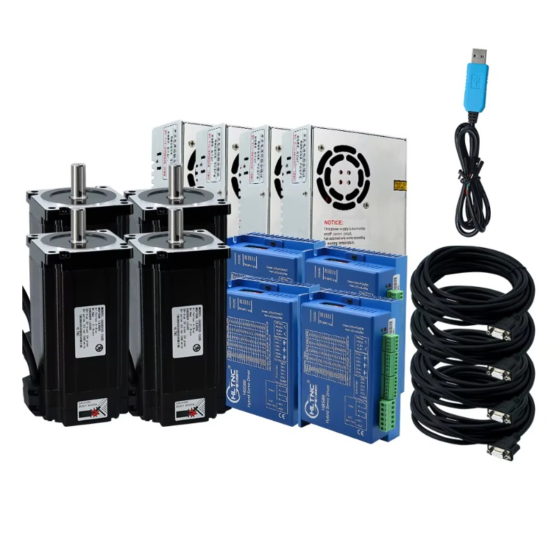 Kit Motor Stepper Closed Loop  - Hybrid Servo Driver Nema 34 8.5Nm ulasan dan harga